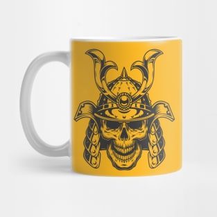 Samurai  Skull Mug